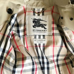 Burberry Sandringham Heritage Trench Coat 10 US 8